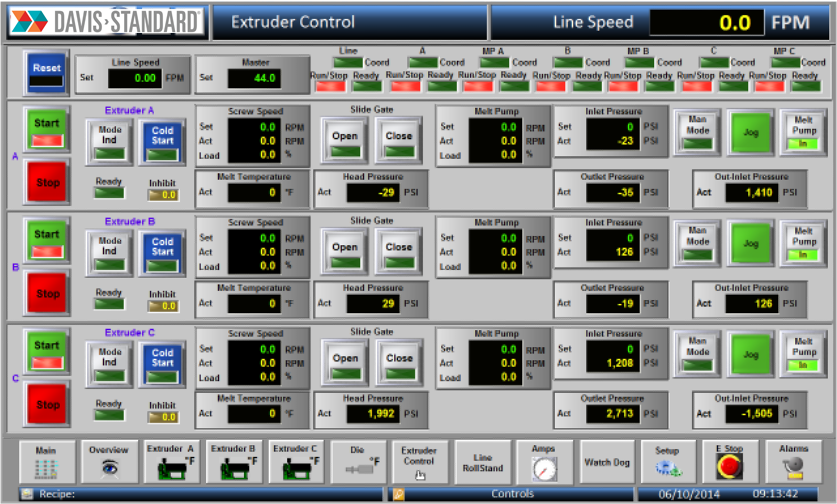 Basic Extruder Control Functionality - Part II - Davis-Standard