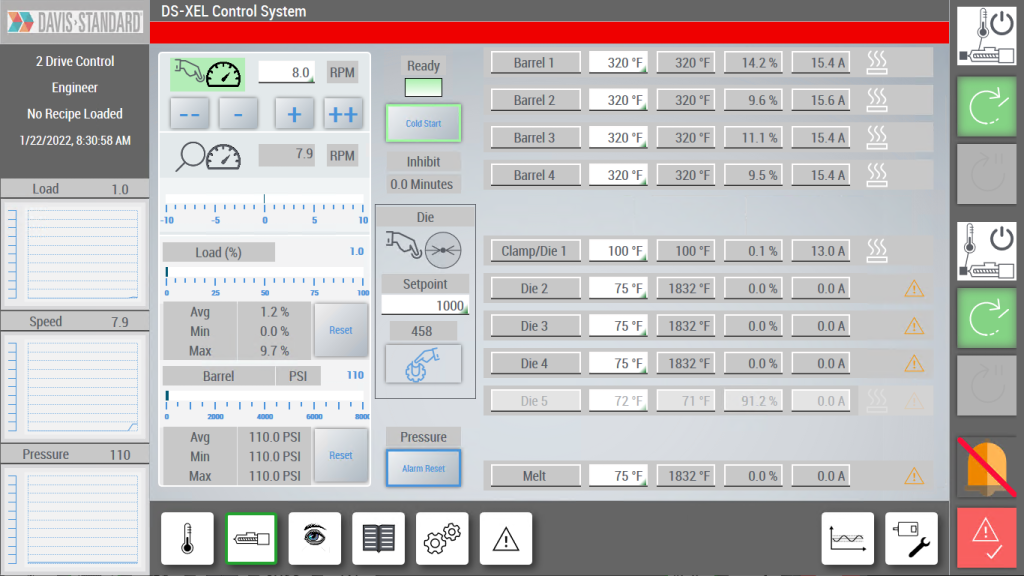 Basic Extruder Control Functionality - Part II - Davis-Standard